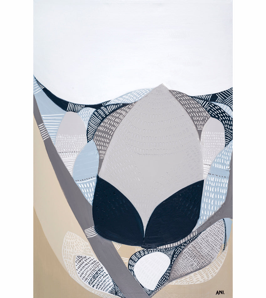 Protea in The Night Print - Ani Ipradjian Art