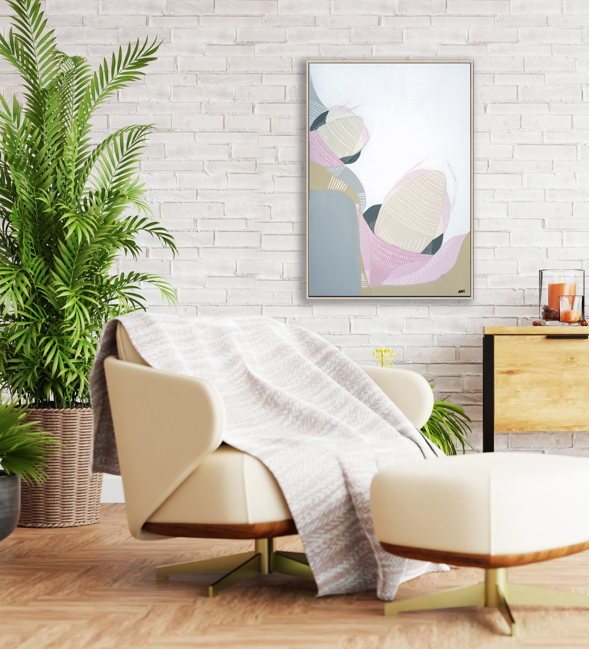 Protea Love Print - Ani Ipradjian Art