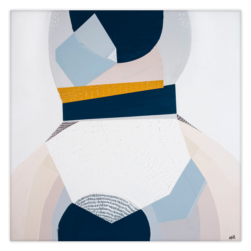 “12 Apostles Milky Way coastal art print by Ani Ipradjian – abstract night sky and ocean-inspired artwork of Great Ocean Road Australia”