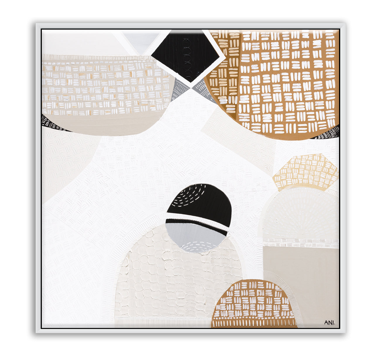 Australian Outback Road 2 – abstract landscape painting and fine art print by Melbourne-based Australian artist Ani Ipradjian. Featuring earthy mustard tones, ocean blues, and textured brushwork inspired by Australia’s vast Outback, this artwork captures the natural beauty, freedom, and spirit of the Australian landscape. Perfect for collectors of original paintings, interior designers, and buyers of high-quality wall art prints seeking authentic Australian art with bold colour, texture, and modern design.