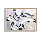 Australian Pink Lakes abstract landscape art print and painting by Australian artist Ani Ipradjian, inspired by iconic pink salt lakes across Australia, with bold pink hues, textured layers, and contemporary design ideal for modern interiors and art collectors worldwide.