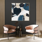  Original abstract painting titled "Australian Stone" by Melbourne-based artist Ani Ipradjian, featuring textured layers and earthy tones inspired by Australia's iconic bluestone landscapes.