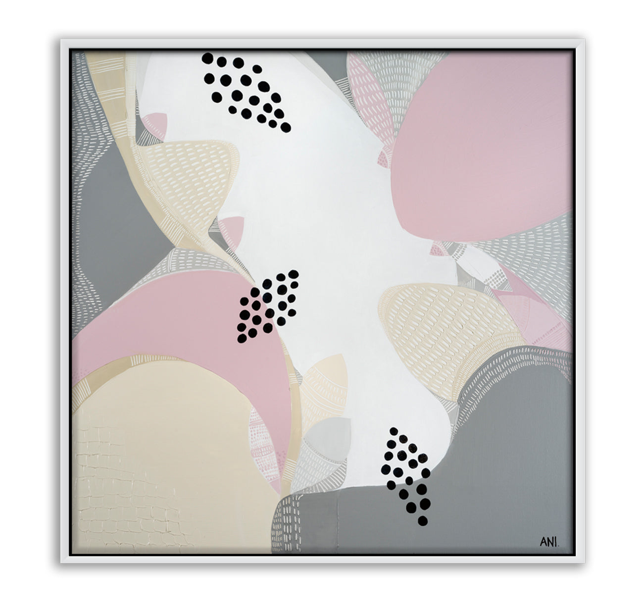 "Banksia Dreams print by Ani Ipradjian – abstract Australian art featuring native Banksia flowers, ideal for nature lovers and botanical interiors"