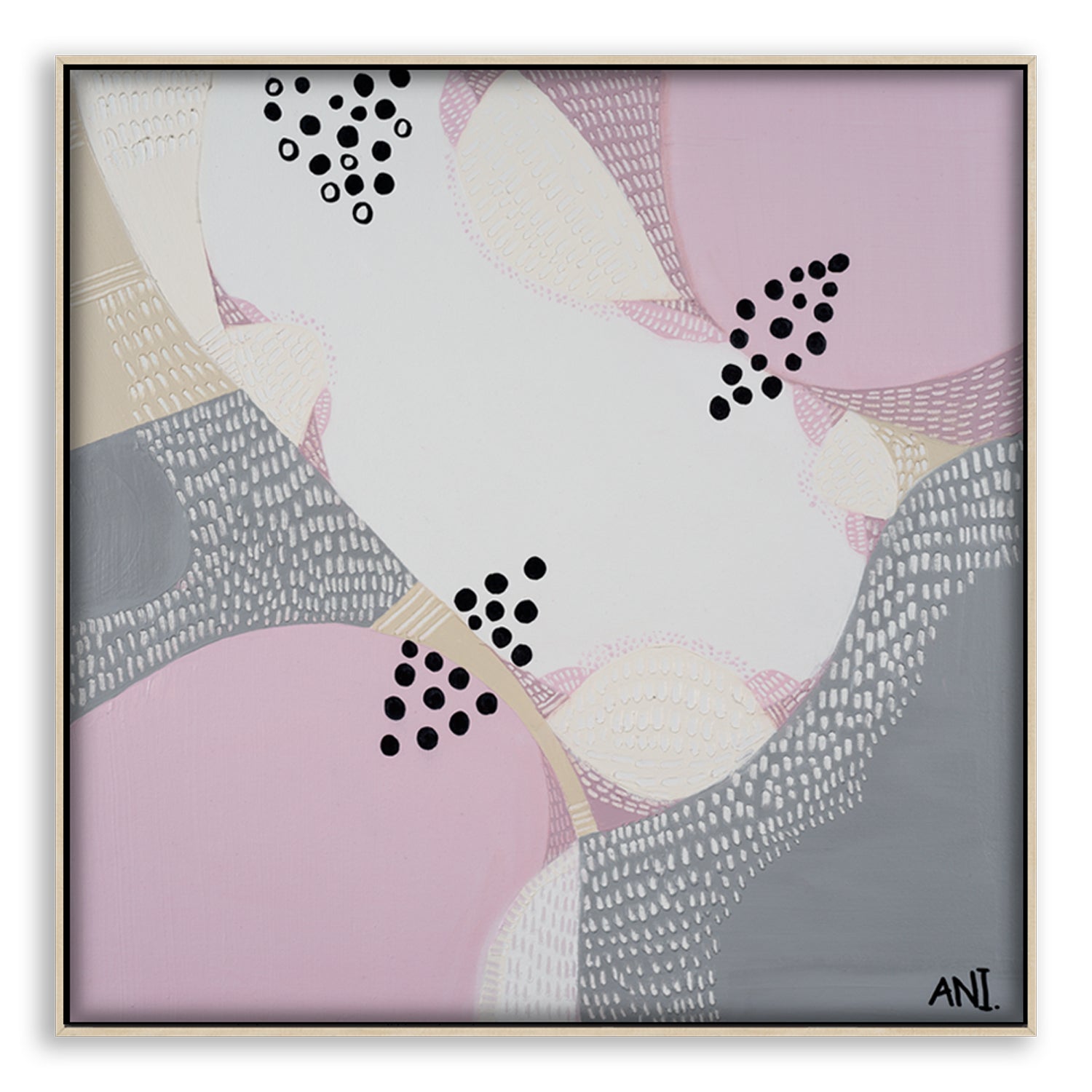 Banksia in Bloom" – Original floral painting by Australian artist Ani Ipradjian, featuring the Banksia prionotes in textured autumn tones, inspired by native Western Australian