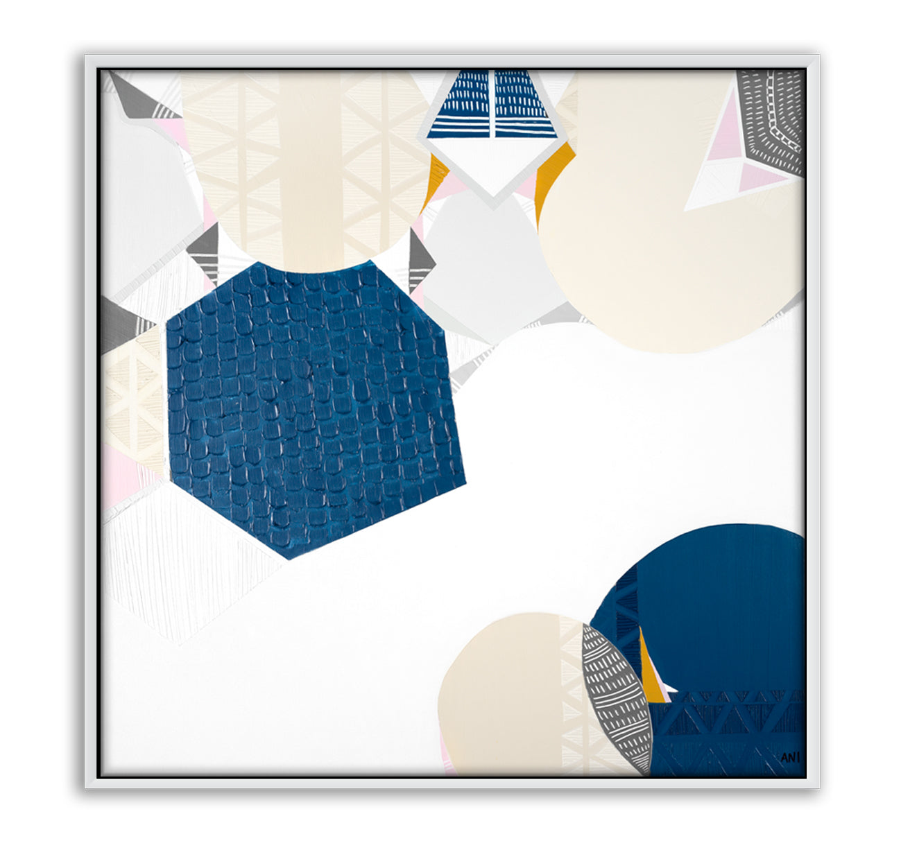 "Bell Tower Perth abstract art print by Australian artist Ani Ipradjian, inspired by Perth’s iconic Barrack Square landmark and Swan River. Ideal for modern interiors, collectors of Australian cityscape art, and Perth-themed décor."