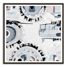 Melbourne Basalt art print by Ani Ipradjian – abstract print inspired by bluestone rock used in Melbourne’s historic architecture.