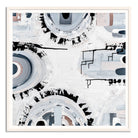Melbourne Basalt art print by Ani Ipradjian – abstract print inspired by bluestone rock used in Melbourne’s historic architecture.