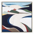 Bondi Beach abstract painting by Melbourne artist Ani Ipradjian, inspired by Sydney’s iconic coastline. Featuring ocean blues, sandy tones, and textured layers, this artwork celebrates Bondi’s surf culture, vibrant atmosphere, and surrounding flora and fauna. Perfect for Australian art collectors, coastal interior design, and surf-inspired homes worldwide.