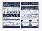 Bondi Waves 2 by Australian artist Ani Ipradjian – abstract coastal painting inspired by Bondi Beach, featuring flowing ocean waves and tribal motifs from Armenian heritage. Contemporary art print, 65cm x 100cm, framed in Tasmanian Oak, black, or white. Ideal for collectors of modern Australian art worldwide.