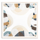 Coastal Bliss print by Melbourne artist Ani Ipradjian – Australian coastal wall art featuring sandy beach tones, ocean blues, and textured abstract design. Perfect for beach house décor, coastal interiors, art collectors, and interior designers worldwide. Free shipping Australia-wide with international delivery available.
