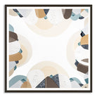 Coastal Bliss print by Melbourne artist Ani Ipradjian – Australian coastal wall art featuring sandy beach tones, ocean blues, and textured abstract design. Perfect for beach house décor, coastal interiors, art collectors, and interior designers worldwide. Free shipping Australia-wide with international delivery available.