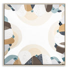 Coastal Bliss print by Melbourne artist Ani Ipradjian – Australian coastal wall art featuring sandy beach tones, ocean blues, and textured abstract design. Perfect for beach house décor, coastal interiors, art collectors, and interior designers worldwide. Free shipping Australia-wide with international delivery available.