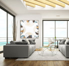 Coastal Bliss print by Melbourne artist Ani Ipradjian – Australian coastal wall art featuring sandy beach tones, ocean blues, and textured abstract design. Perfect for beach house décor, coastal interiors, art collectors, and interior designers worldwide. Free shipping Australia-wide with international delivery available.