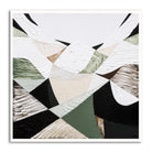 Eastern Ranges – Original Australian Mountain Landscape Print by Melbourne artist Ani Ipradjian. Abstract interpretation of the Great Dividing Range, spanning Queensland, New South Wales, and Victoria. Featuring earthy browns, sage greens, and textured brushwork, this 80cm x 80cm canvas celebrates Australia’s native bushland, rugged terrain, and natural history. Framed in Tasmanian Oak, Black, or White. Free shipping Australia-wide with international shipping available. Ideal for art collectors, interior
