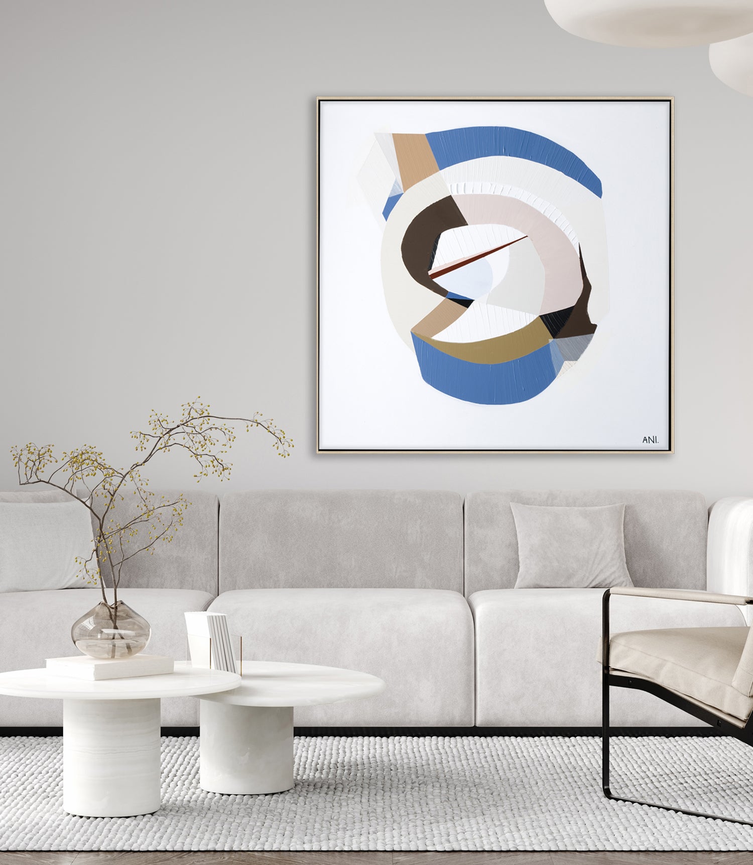 Golden Sapphire 2 - Ani Ipradjian Art
