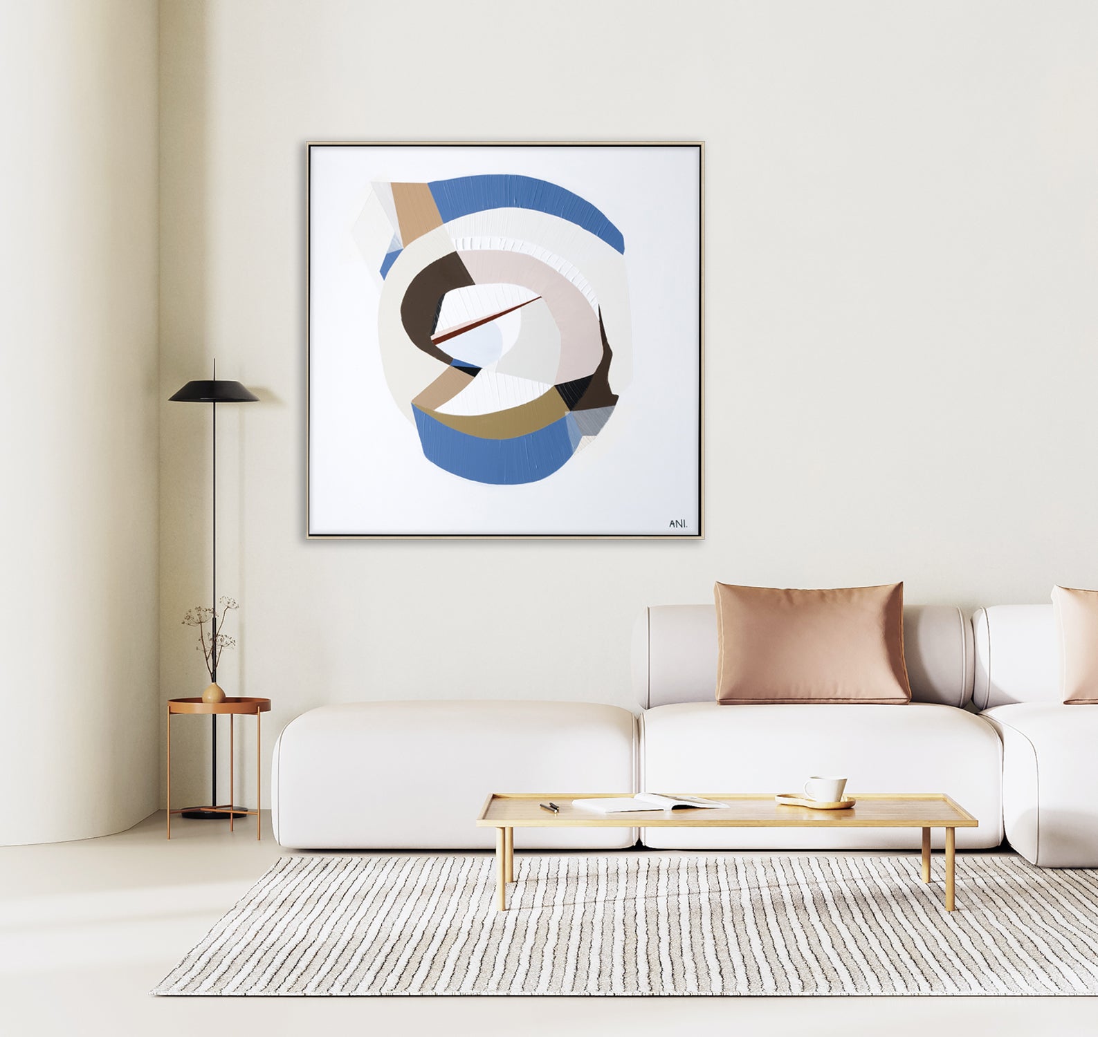 Golden Sapphire 2 - Ani Ipradjian Art