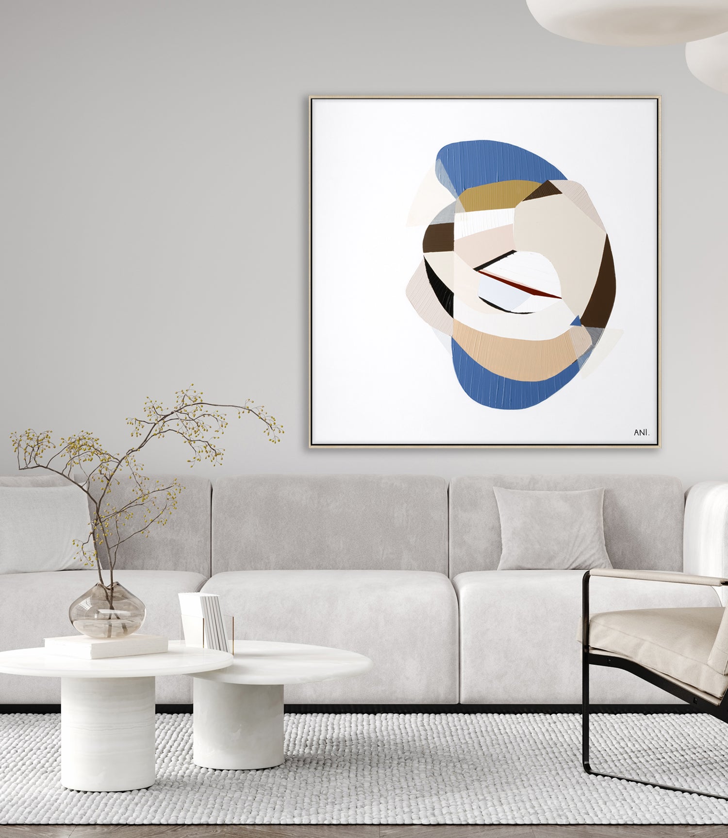 Golden Sapphire 1 - Ani Ipradjian Art