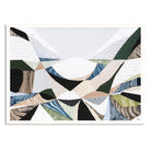 Contemporary Australian abstract art art painting and print inspired by Victorian bluestone (Olivine Basalt) by Melbourne artist Ani Ipradjian. Textured fine art print featuring earthy neutral colours, layered abstract forms and Australian volcanic stone inspiration. Ideal wall art for modern living rooms, dining rooms, offices and contemporary Australian interiors. Museum-quality print available framed in Tasmanian Oak, Black or White with free shipping Australia-wide.