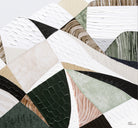 Great Dividing Mountain Ranges 3, original Australian abstract landscape painting by Melbourne artist Ani Ipradjian, featuring earthy browns, sage greens and rich textured native bushland. Contemporary acrylic and mixed media artwork on canvas, 134cm x 95cm, framed in Tasmanian Oak.
