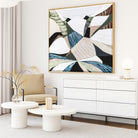 Great Dividing Plateau 2 abstract Australian mountain landscape artwork by Melbourne artist Ani Ipradjian, inspired by the Great Dividing Range, featuring earthy tones, layered textures, and native bushland, contemporary Australian art for collectors and interiors worldwide