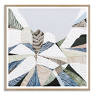 Great Dividing Plateau 7 abstract Australian mountain landscape painting by Melbourne artist Ani Ipradjian, Australian artist inspired by the Great Dividing Range across Queensland, New South Wales, and Victoria, featuring earthy tones, sage greens, and rich textured layers, contemporary Australian wall art for collectors and interior designers worldwide