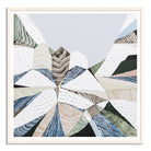 Great Dividing Plateau 7 abstract Australian mountain landscape painting by Melbourne artist Ani Ipradjian, Australian artist inspired by the Great Dividing Range across Queensland, New South Wales, and Victoria, featuring earthy tones, sage greens, and rich textured layers, contemporary Australian wall art for collectors and interior designers worldwide