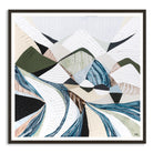 Great Dividing Plateau 1 abstract Australian mountain landscape artwork by Melbourne artist Ani Ipradjian, inspired by the Great Dividing Range, featuring earthy tones, layered textures, and native bushland, contemporary Australian art for collectors and interiors worldwide