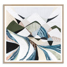 Great Dividing Plateau 1 abstract Australian mountain landscape artwork by Melbourne artist Ani Ipradjian, inspired by the Great Dividing Range, featuring earthy tones, layered textures, and native bushland, contemporary Australian art for collectors and interiors worldwide