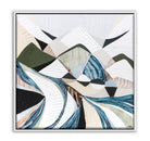 Great Dividing Plateau 1 abstract Australian mountain landscape artwork by Melbourne artist Ani Ipradjian, inspired by the Great Dividing Range, featuring earthy tones, layered textures, and native bushland, contemporary Australian art for collectors and interiors worldwide