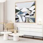 Ani Ipradjian Austrlian Artist Abstract Australian mountain landscape painting inspired by the Great Dividing Range, featuring earthy browns, sage greens, and rich textures capturing native bushland across Queensland, New South Wales, and Victoria—perfect for art collectors, interior designers, and lovers of contemporary Australian wall art worldwide.