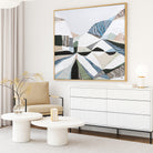 Great Dividing Plateau 6 abstract Australian mountain landscape painting by Melbourne artist Ani Ipradjian, inspired by the Great Dividing Range across Queensland, New South Wales, and Victoria, featuring earthy tones, sage greens, and rich textured layers, contemporary Australian wall art for collectors and interior designers worldwide