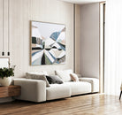 Great Dividing Plateau 6 abstract Australian mountain landscape painting by Melbourne artist Ani Ipradjian, inspired by the Great Dividing Range across Queensland, New South Wales, and Victoria, featuring earthy tones, sage greens, and rich textured layers, contemporary Australian wall art for collectors and interior designers worldwide