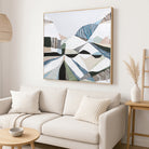 Great Dividing Plateau 6 abstract Australian mountain landscape painting by Melbourne artist Ani Ipradjian, inspired by the Great Dividing Range across Queensland, New South Wales, and Victoria, featuring earthy tones, sage greens, and rich textured layers, contemporary Australian wall art for collectors and interior designers worldwide