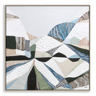 Great Dividing Plateau 6 abstract Australian mountain landscape painting by Melbourne artist Ani Ipradjian, inspired by the Great Dividing Range across Queensland, New South Wales, and Victoria, featuring earthy tones, sage greens, and rich textured layers, contemporary Australian wall art for collectors and interior designers worldwide