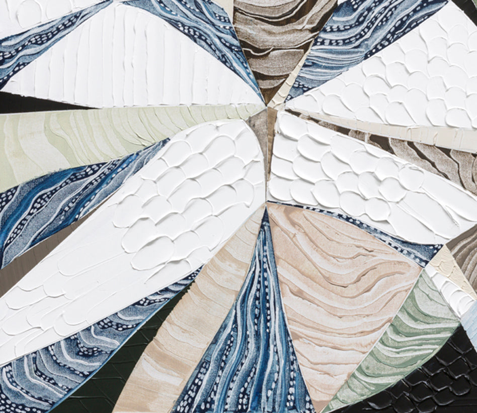 Great Dividing Plateau 7 abstract Australian mountain landscape painting by Melbourne artist Ani Ipradjian, Australian artist inspired by the Great Dividing Range across Queensland, New South Wales, and Victoria, featuring earthy tones, sage greens, and rich textured layers, contemporary Australian wall art for collectors and interior designers worldwide