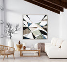 Great Dividing Plateau 8 abstract Australian mountain landscape painting by Melbourne artist Ani Ipradjian, featuring earthy browns, sage greens, and rich textured layers inspired by the Great Dividing Range. Contemporary Australian wall art capturing native bushland, rugged terrain, and the natural beauty of Queensland, New South Wales, and Victoria, ideal for art collectors, interior designers, and lovers of Australian landscape paintings.