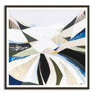 Great Dividing Plateau 3 abstract Australian mountain landscape artwork by Melbourne artist Ani Ipradjian, inspired by the Great Dividing Range, featuring earthy tones, layered textures, and native bushland, contemporary Australian art for collectors and interiors worldwide