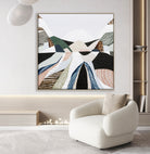 Great Dividing Plateau 15 original Australian landscape painting by Melbourne-based Australian artist Ani Ipradjian, inspired by the Great Dividing Range and Australian native bushland. This textured Australian art piece is available as an original painting and can also be purchased as Australian wall art, canvas prints and museum-quality giclée fine art prints for homes, offices and interiors.