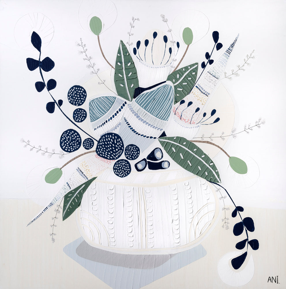 Hamptons Bouquet Print - Ani Ipradjian Art