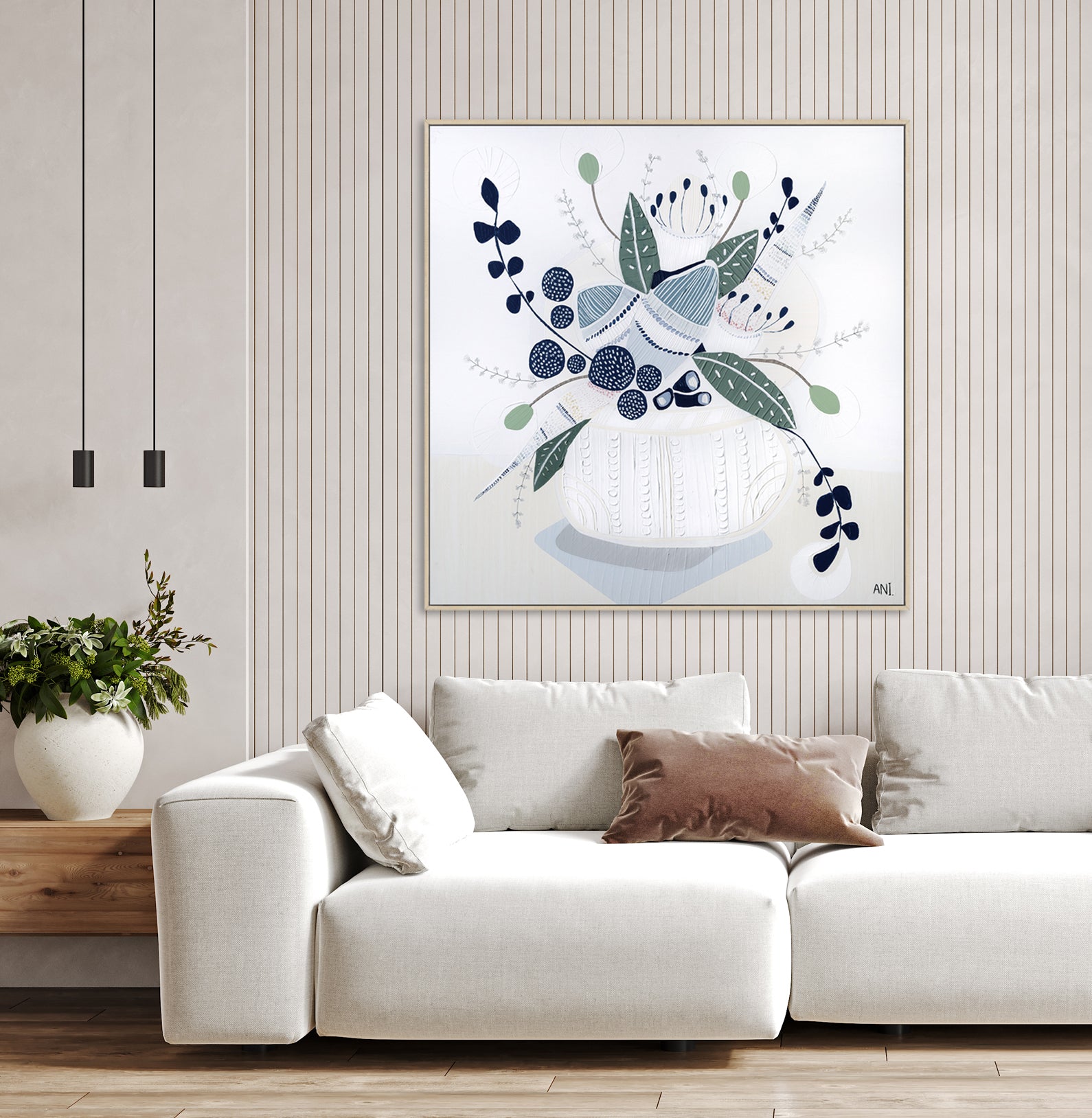 Hamptons Bouquet Print - Ani Ipradjian Art