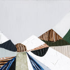 Heart of the Ranges 2 original Australian landscape painting by Melbourne-based Australian artist Ani Ipradjian, inspired by the Great Dividing Ranges with earthy tones, native bushland colours and textured abstract detail, available as original Australian art, affordable wall art and fine art prints.
