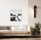 Heart of the Ranges 2 original Australian landscape painting by Melbourne-based Australian artist Ani Ipradjian, inspired by the Great Dividing Ranges with earthy tones, native bushland colours and textured abstract detail, available as original Australian art, affordable wall art and fine art prints.