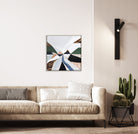 Heart of the Ranges 1 original Australian landscape painting by Melbourne-based Australian artist Ani Ipradjian, inspired by the Great Dividing Ranges with earthy tones, native bushland colours and textured abstract detail, available as original Australian art, affordable wall art and fine art prints.