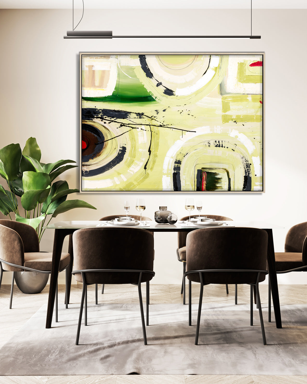 Inspiration – Original abstract painting by Australian artist Ani Ipradjian. The artwork that sparked her professional art journey, featuring bold textures and dynamic forms. Painted in 2008 and launched as the foundation of her signature style in 2018. Framed in Tasmanian Oak, black, or white. A powerful statement piece for collectors and modern interiors.