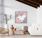 "Jacaranda in Bloom Sydney" – Original floral abstract painting by Australian artist Ani Ipradjian, featuring textured lilac and purple hues inspired by Jacaranda trees around Sydney Harbour.