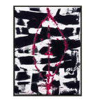 Mask  – Original abstract painting by Australian artist Ani Ipradjian, reflecting her Armenian-Australian identity, emotional resilience, and the hidden strength behind joyful expression.