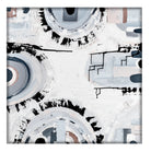 Melbourne Basalt art print by Ani Ipradjian – abstract print inspired by bluestone rock used in Melbourne’s historic architecture.