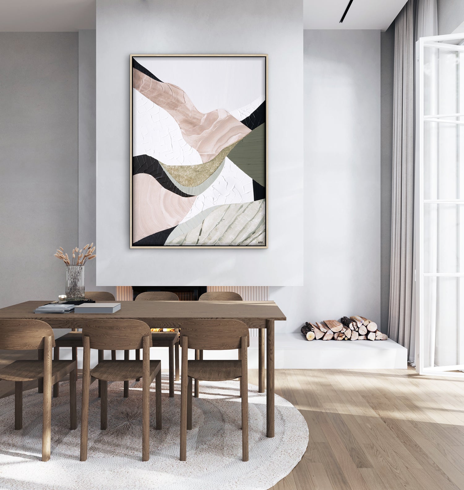 Mountain Ranges 1 - Ani Ipradjian Art
