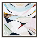 Abstract coastal artwork inspired by Noosa National Park by Australian artist Ani Ipradjian. Features ocean blues, natural textures, and flowing shapes reflecting the Noosa National Park Coastal Walk, Sunshine Beach cliffs, and Queensland’s Sunshine Coast landscape. Ideal for collectors of Australian coastal art, nature wall art, and Noosa-inspired prints and painting