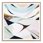 Abstract coastal artwork inspired by Noosa National Park by Australian artist Ani Ipradjian. Features ocean blues, natural textures, and flowing shapes reflecting the Noosa National Park Coastal Walk, Sunshine Beach cliffs, and Queensland’s Sunshine Coast landscape. Ideal for collectors of Australian coastal art, nature wall art, and Noosa-inspired prints and painting